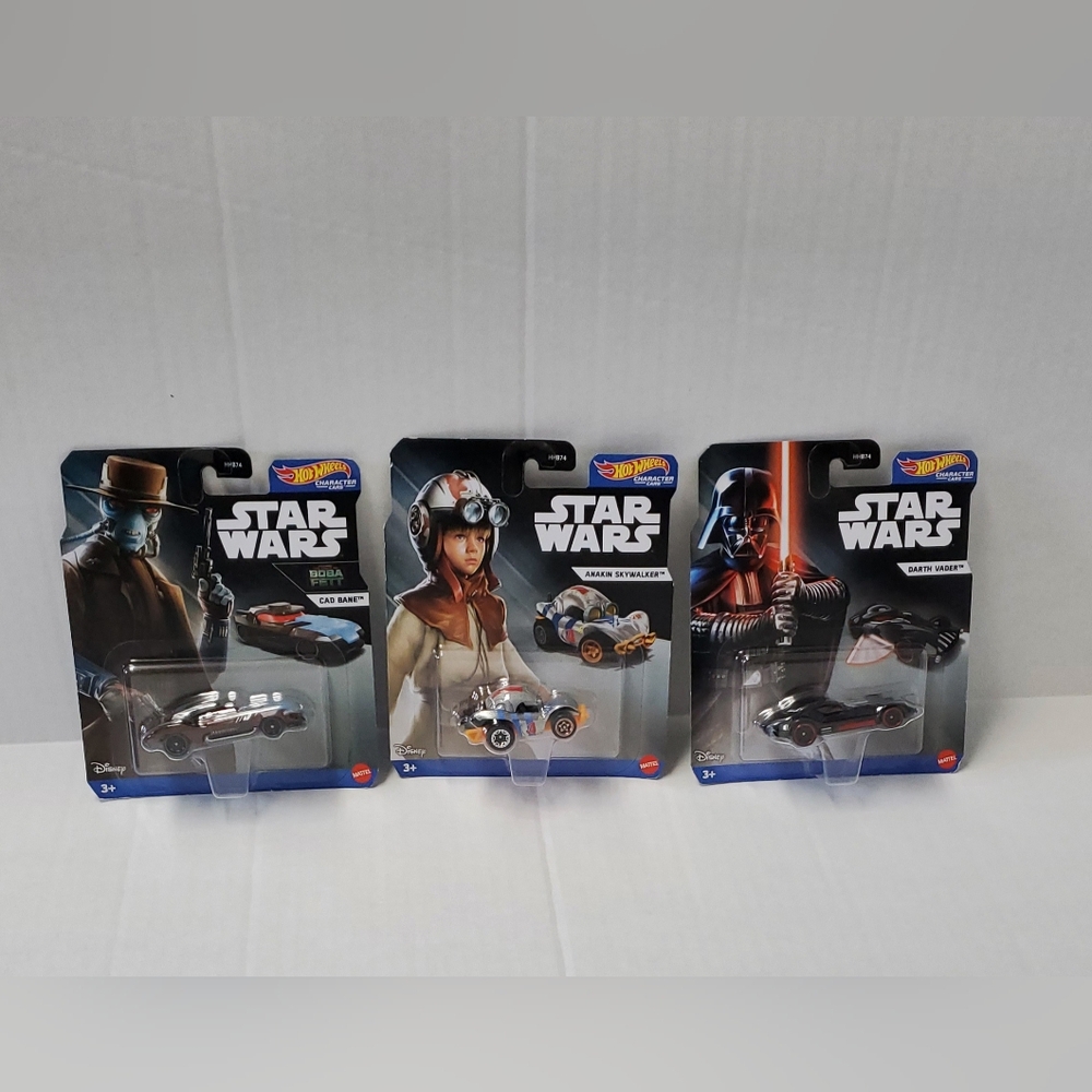 Mattel Star Wars Hot Wheels Character Cars